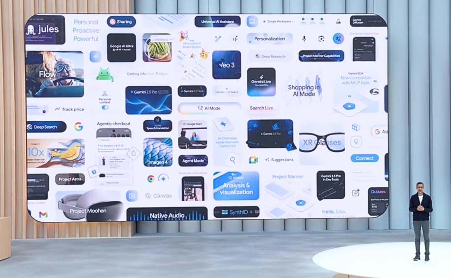 Google I/O Konferenz Mai 2025