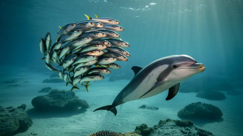 Schwarmintelligenz Delfin intelligentes Tier